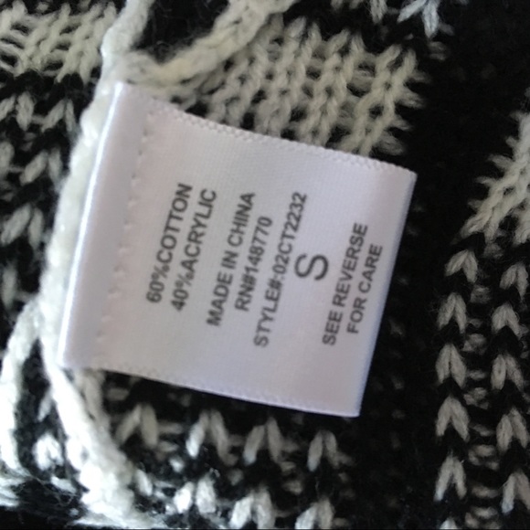 Sienna Sky Plaid Open Cardigan in Black and White - Picture 6 of 7